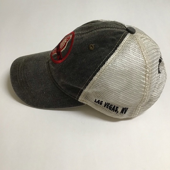 Shelby Cobra Ford Mustang Hat Cap Racing Las Vegas American Gray Vintage Taiwan - Picture 5 of 15